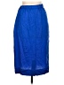 Argenti 100% Silk Blue Silk Skirt Size 12 - photo 2