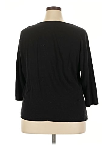 Carole Little 3/4 Sleeve Top (view 2)