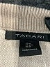 Tahari Checkered-gingham Ivory Pullover Sweater Size M - photo 7