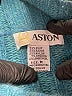 ASTON Teal Turtleneck Sweater Size M - photo 7