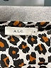 A.L.C. 100% Cotton Animal Print Brown Short Sleeve Blouse Size M - photo 7
