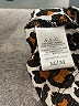 A.L.C. 100% Cotton Animal Print Brown Short Sleeve Blouse Size M - photo 8