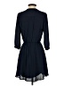 Lush 100% Polyester Solid Blue Casual Dress Size S - photo 2