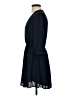 Lush 100% Polyester Solid Blue Casual Dress Size S - photo 5