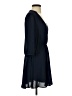 Lush 100% Polyester Solid Blue Casual Dress Size S - photo 4