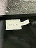 Vila 100% Polyester Solid Black Casual Dress Size EU 38 / US 8 - photo 7