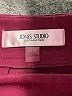 Jones Studio Solid Burgundy Formal Skirt Size 4 - photo 4