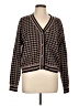 Devotion Houndstooth Brown Cardigan Size L - photo 1