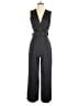 Club Monaco 100% Polyester Solid Black Jumpsuit Size 4 - photo 1