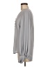 Express 100% Polyester Gray Long Sleeve Blouse Size M - photo 5