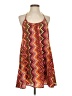 Feathers 100% Polyester Orange Sleeveless Blouse Size S - photo 1