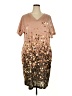 Assorted Brands Brown Cocktail Dress Size 2X - photo 1