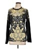 Athleta Paisley Gold Long Sleeve T-Shirt Size L - photo 1