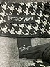 Lane Bryant Houndstooth Black Formal Skirt Size 14 - photo 4