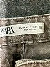 Zara 100% Cotton Brown Gray Jeans Size 6 - photo 7