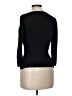 August Silk Black 3/4 Sleeve Top Size M (petite) - photo 1