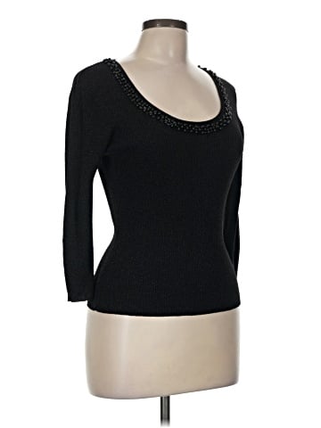 August Silk 3/4 Sleeve Top (view 2)