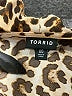 Torrid 100% Polyester Animal Print Brown Long Sleeve Blouse Size Med Plus (00) - photo 7