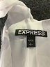 Express 100% Polyester Silver Sleeveless Blouse Size S - photo 7