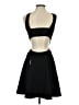 Express Solid Black Cocktail Dress Size 0 - photo 2