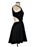 Express Solid Black Cocktail Dress Size 0 - photo 4