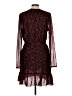 Walter Baker 100% Polyester Burgundy Cocktail Dress Size 10 - photo 2