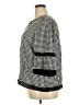 Chico's Houndstooth Black 3/4 Sleeve Blouse Size XXL (4) - photo 5