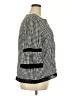 Chico's Houndstooth Black 3/4 Sleeve Blouse Size XXL (4) - photo 4