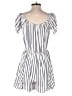P. Cill Stripes White Romper Size M - photo 2