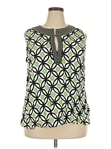 Carole Little Sleeveless Blouse (view 1)