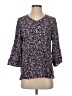 J.Jill 100% Rayon Blue 3/4 Sleeve Blouse Size S - photo 1