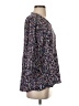 J.Jill 100% Rayon Blue 3/4 Sleeve Blouse Size S - photo 4