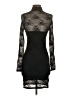A'gaci 100% Polyester Black Cocktail Dress Size S - photo 2