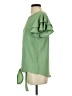 Absolutely Famous Green Short Sleeve Top Size S - photo 5