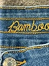 Bamboo 100% Polyester Hearts Blue Jeans Size 11 - 12 - photo 7