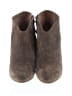 Bueno 100% Leather Gray Tan Ankle Boots Size EU 37 - photo 2