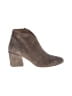 Bueno 100% Leather Gray Tan Ankle Boots Size EU 37 - photo 1