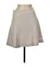 Express Solid Gray Tan Casual Skirt Size 6 - photo 1