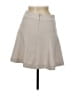 Express Solid Gray Tan Casual Skirt Size 6 - photo 2