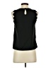 Shein 100% Polyester Black Sleeveless Blouse Size 2 - photo 2