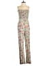 Zara Floral Silver Jumpsuit Size XS - photo 1