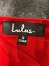 Lulus Red Romper Size S - photo 4