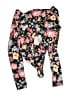 Missguided Floral Black Long Sleeve Blouse Size 6 - photo 2