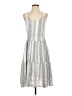 Splendid Stripes Gray Casual Dress Size XS - photo 1