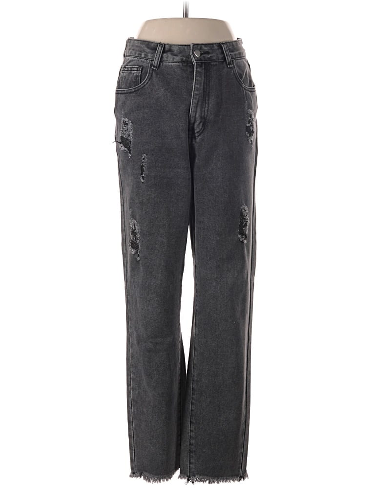 Pre-owned Shein Jeans In Gray