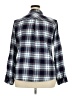 Maurices Plaid Blue Long Sleeve Button-Down Shirt Size XXL - photo 2
