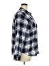 Maurices Plaid Blue Long Sleeve Button-Down Shirt Size XXL - photo 4