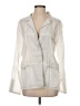 Jakett...etc. 100% Linen Ivory Long Sleeve Blouse Size XS - photo 1