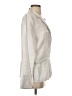 Jakett...etc. 100% Linen Ivory Long Sleeve Blouse Size XS - photo 4