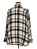P.S. Kate Plaid Ivory 3/4 Sleeve Button-Down Shirt Size 3X - photo 2